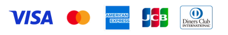 VISA MASTERCARD JCB AMERICAN EXPRESS